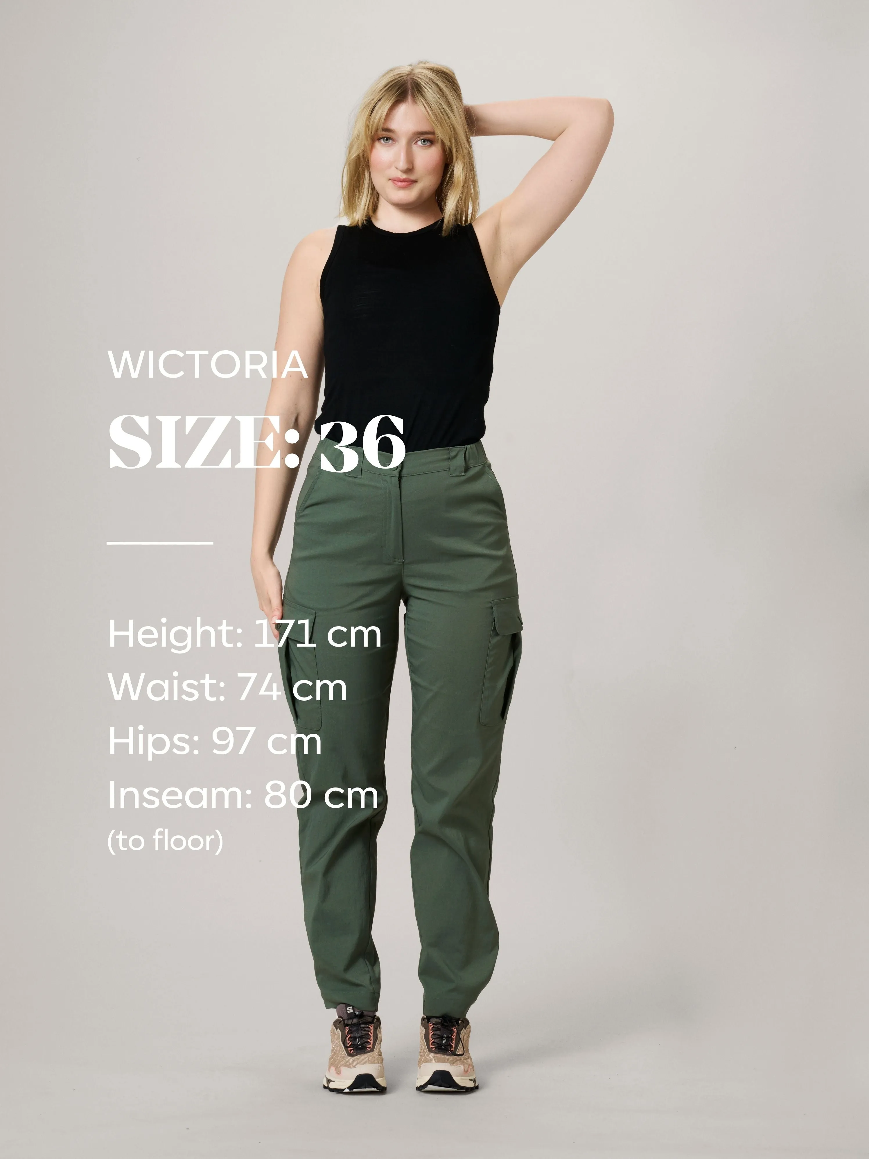 Elsa Cargo Pants Green