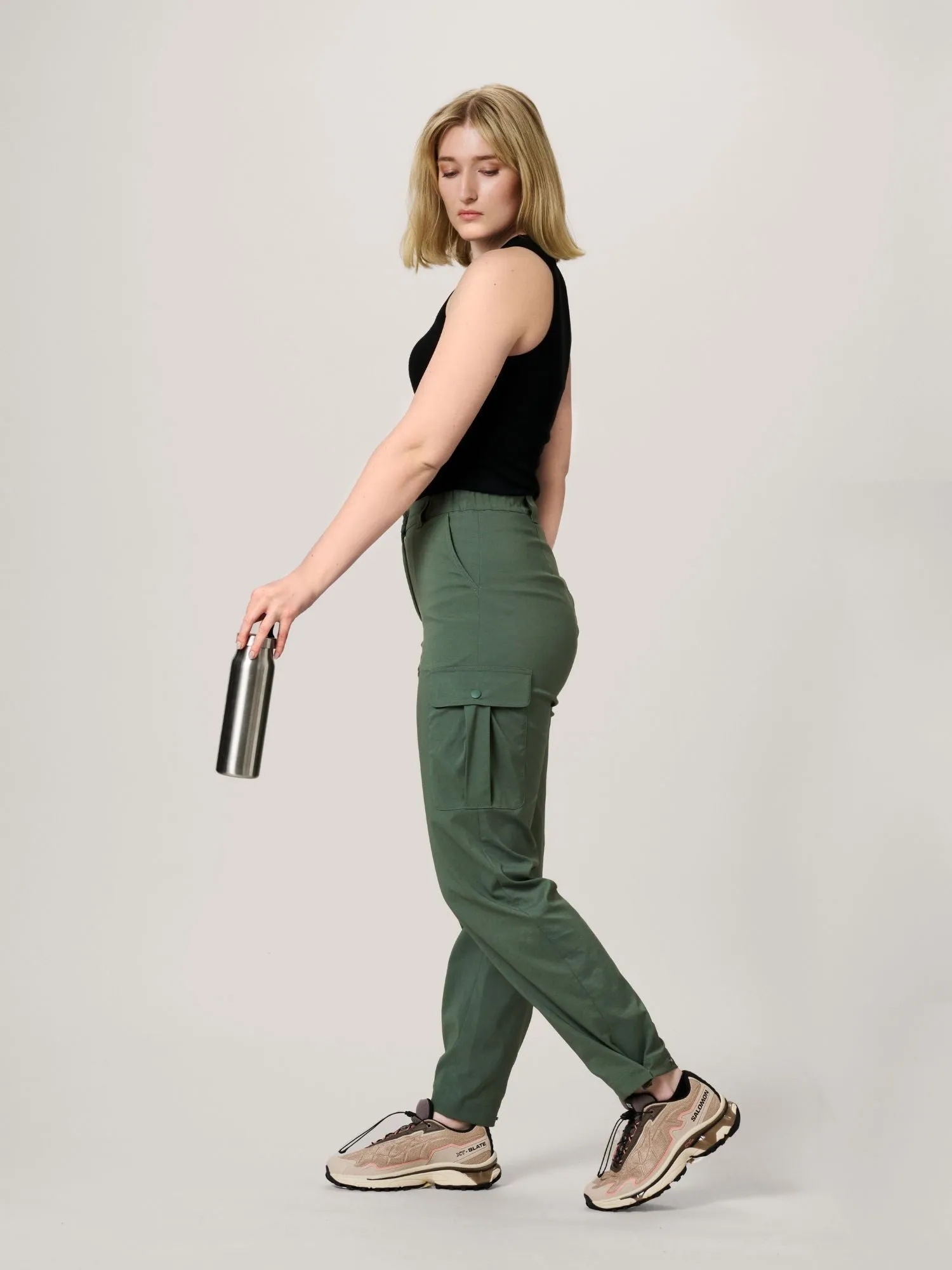 Elsa Cargo Pants Green