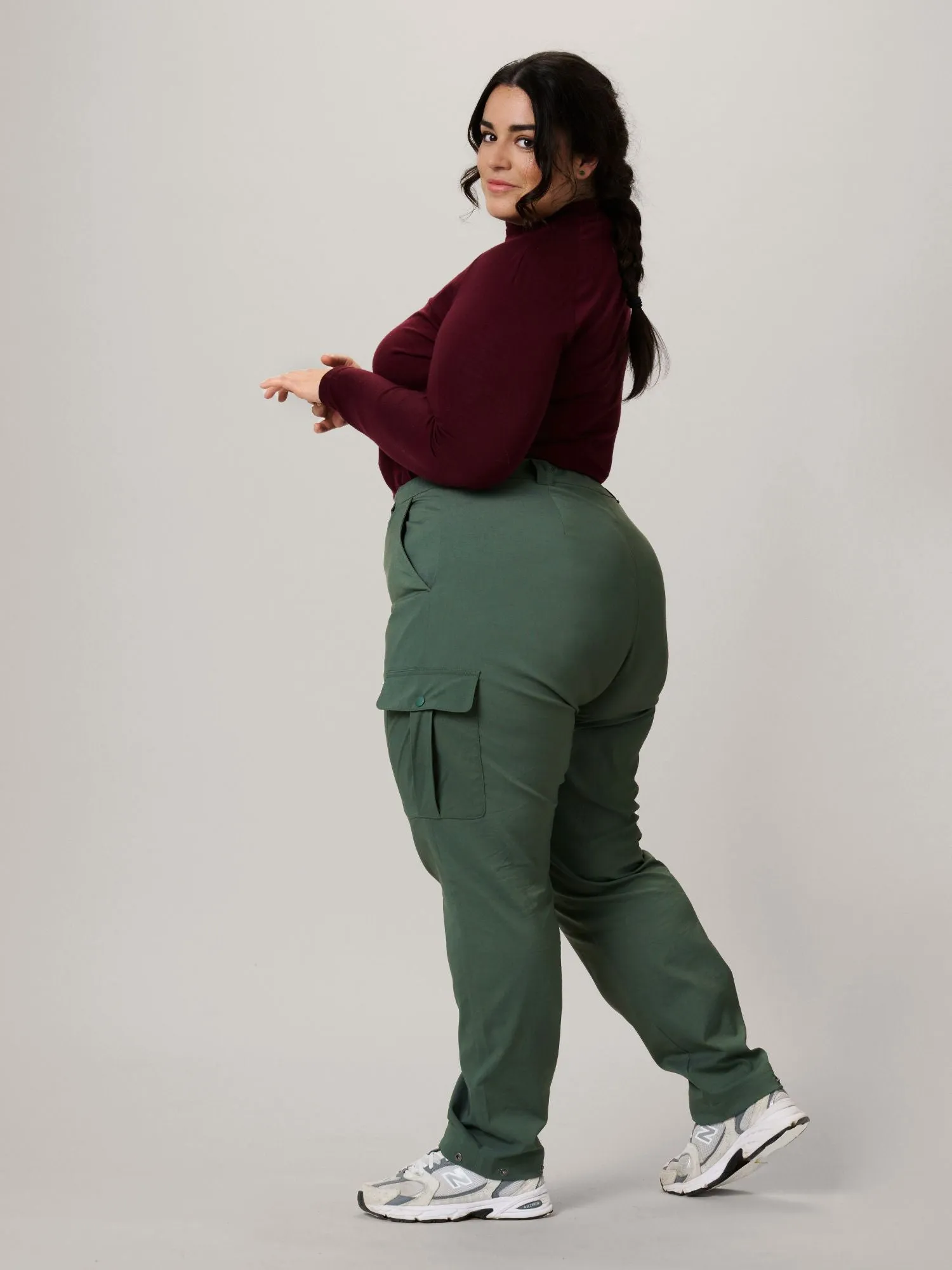 Elsa Cargo Pants Green