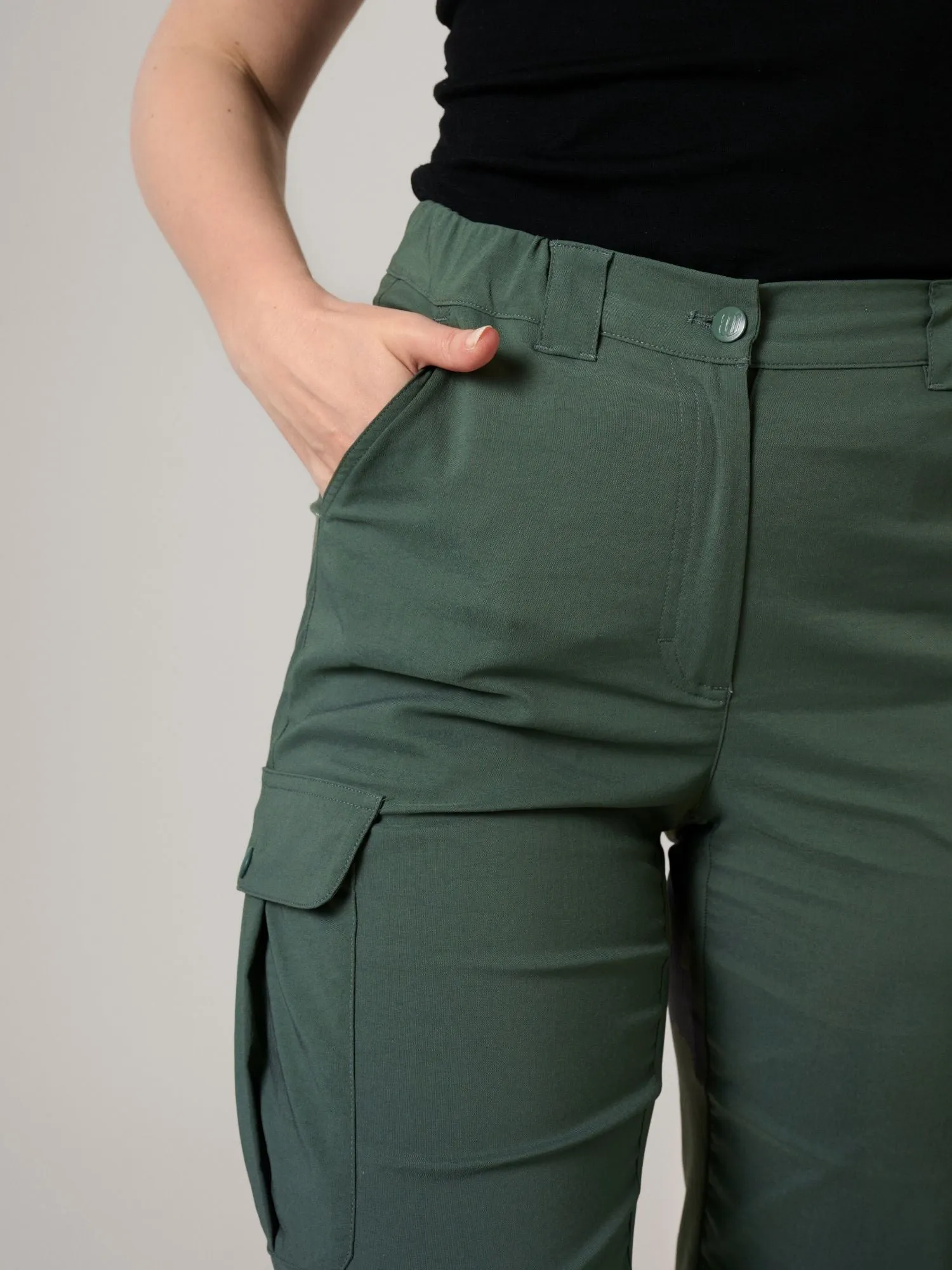 Elsa Cargo Pants Green