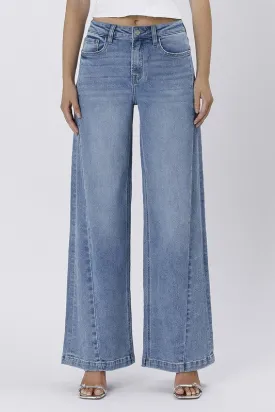 Enthuse High Rise Palazzo Jeans