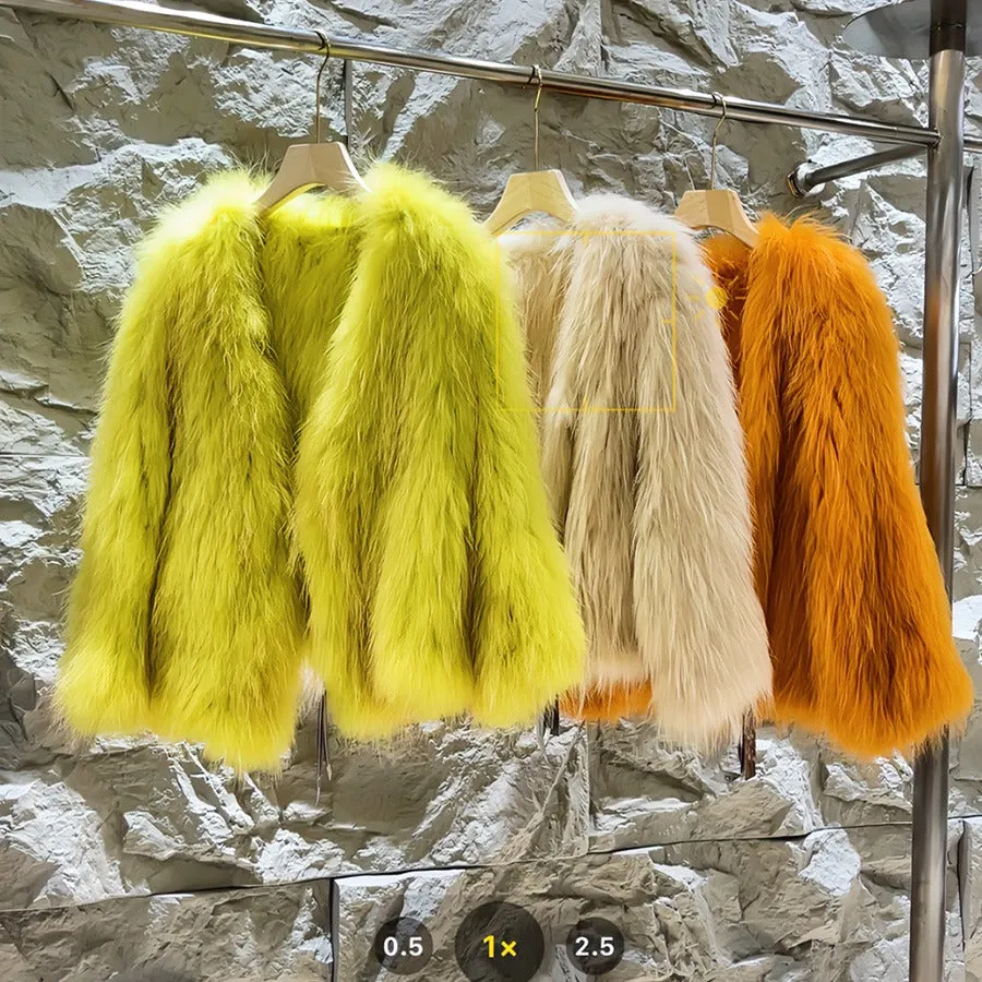 Fox Fur Short Coat