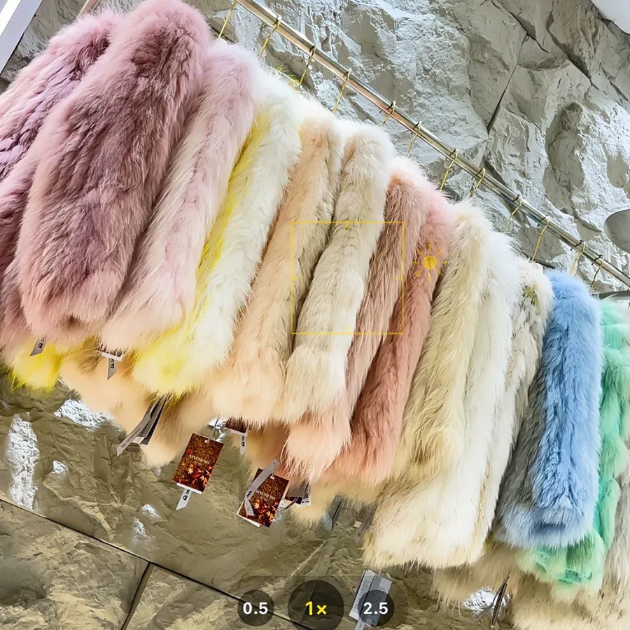 Fox Fur Short Coat