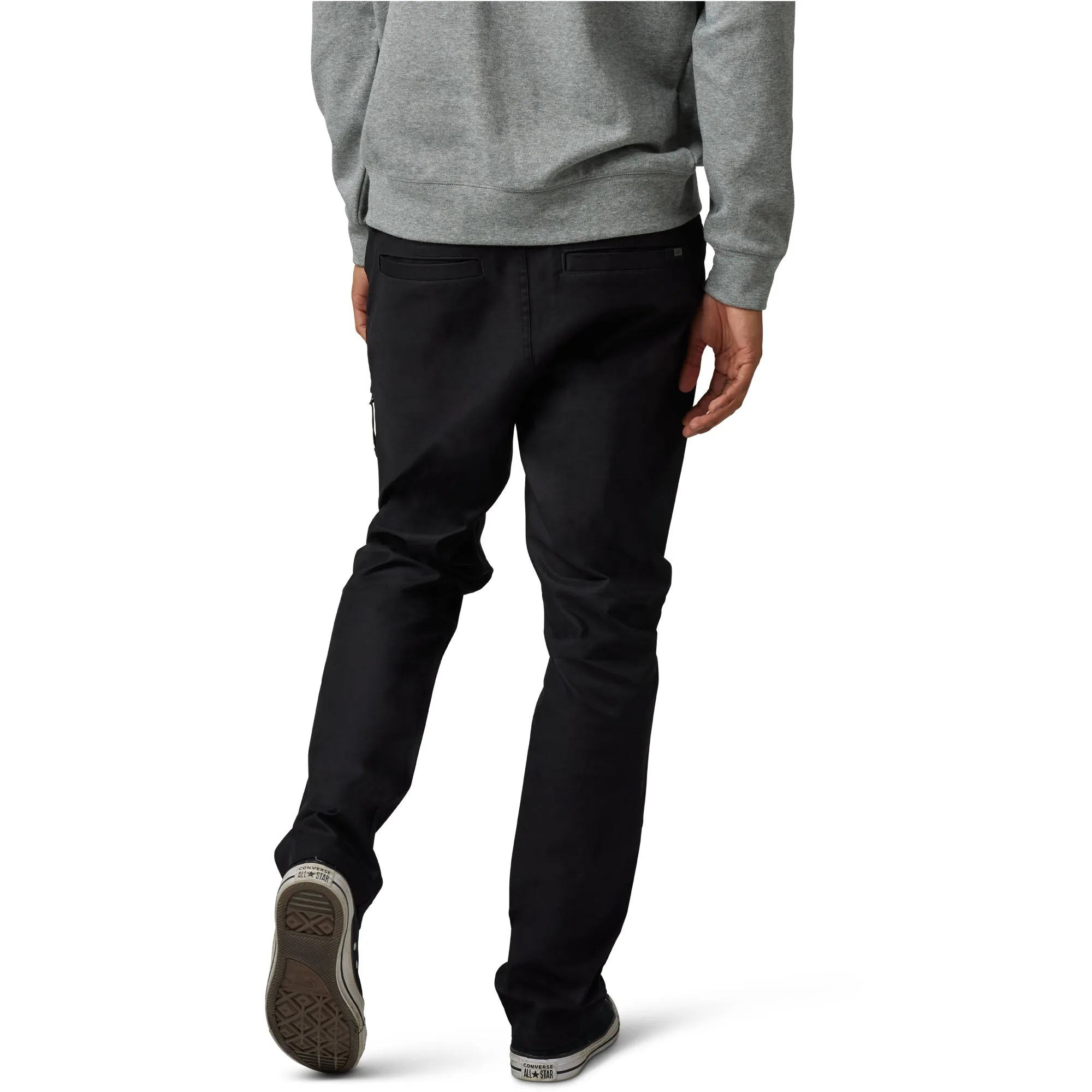 Fox Racing  Mens Essex Stretch Pants Chino Relaxed Fit Comfort Pockets Black