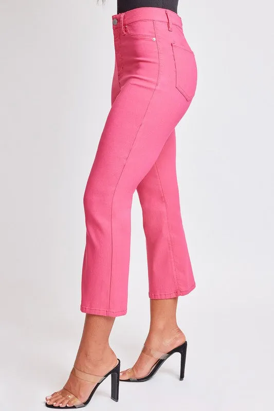 Frcor-Fiery Coral Junior Hyperstretch Cropped Kick Flare Pants