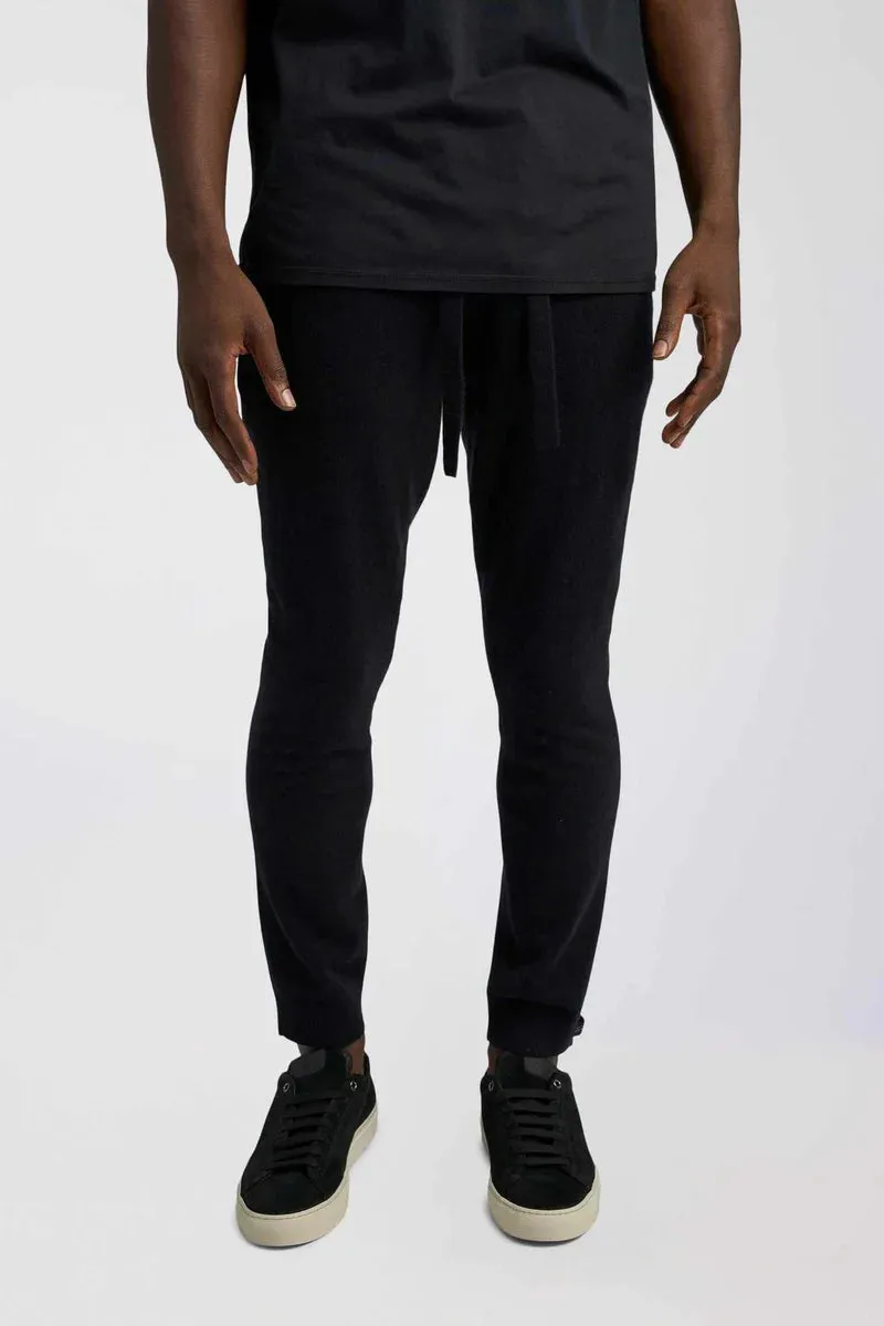 Good Man Jetset Jogger Recycled Cashmere | Black