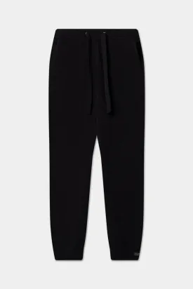 Good Man Jetset Jogger Recycled Cashmere | Black