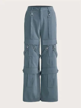 Gorpcore Flap Pocket Buckle Cargo Pants