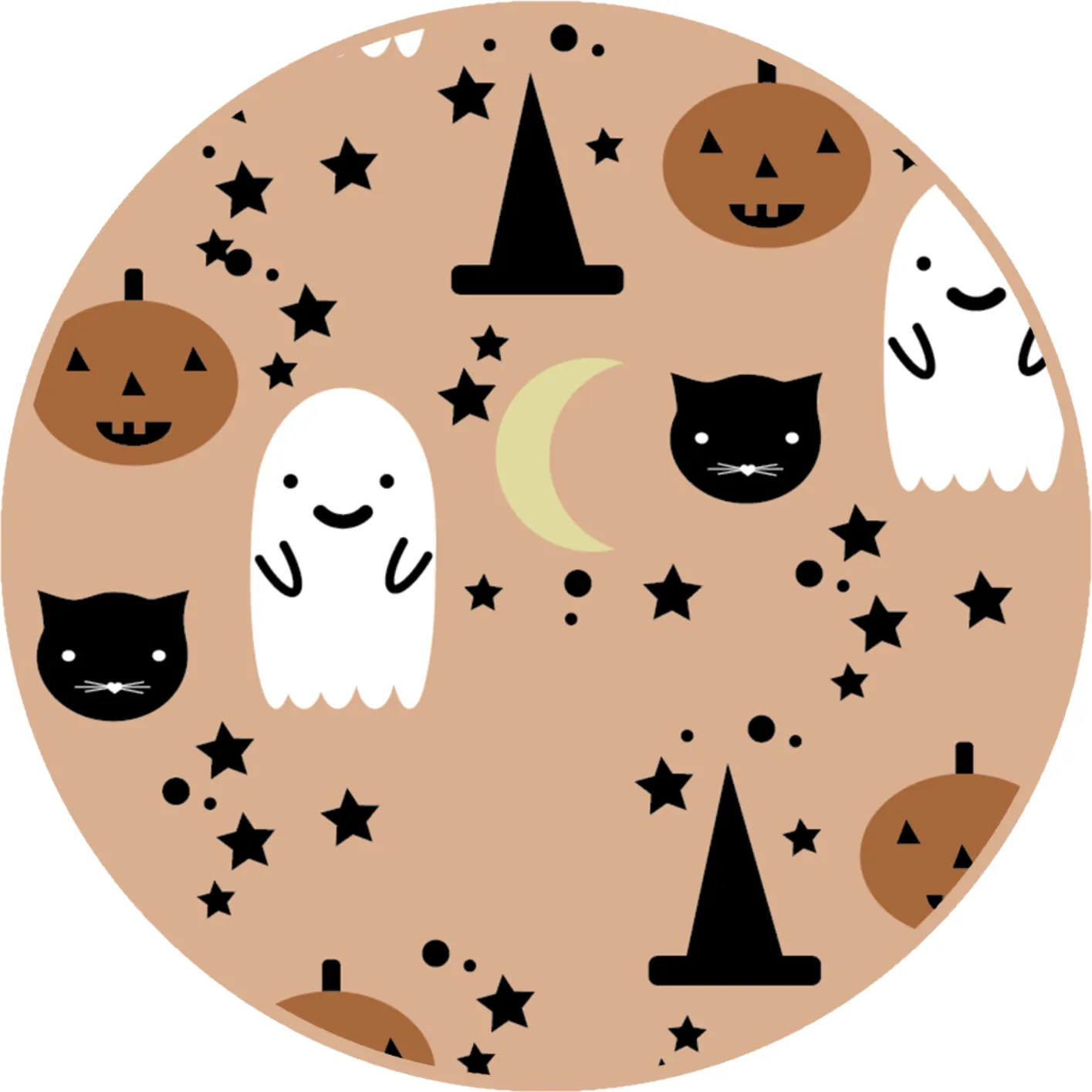 halloween bamboo toddler pajama set in trick or treat