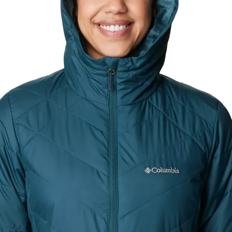 Heavenly Long Hooded Jacket Night Wave