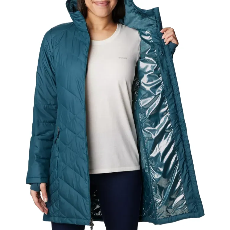 Heavenly Long Hooded Jacket Night Wave