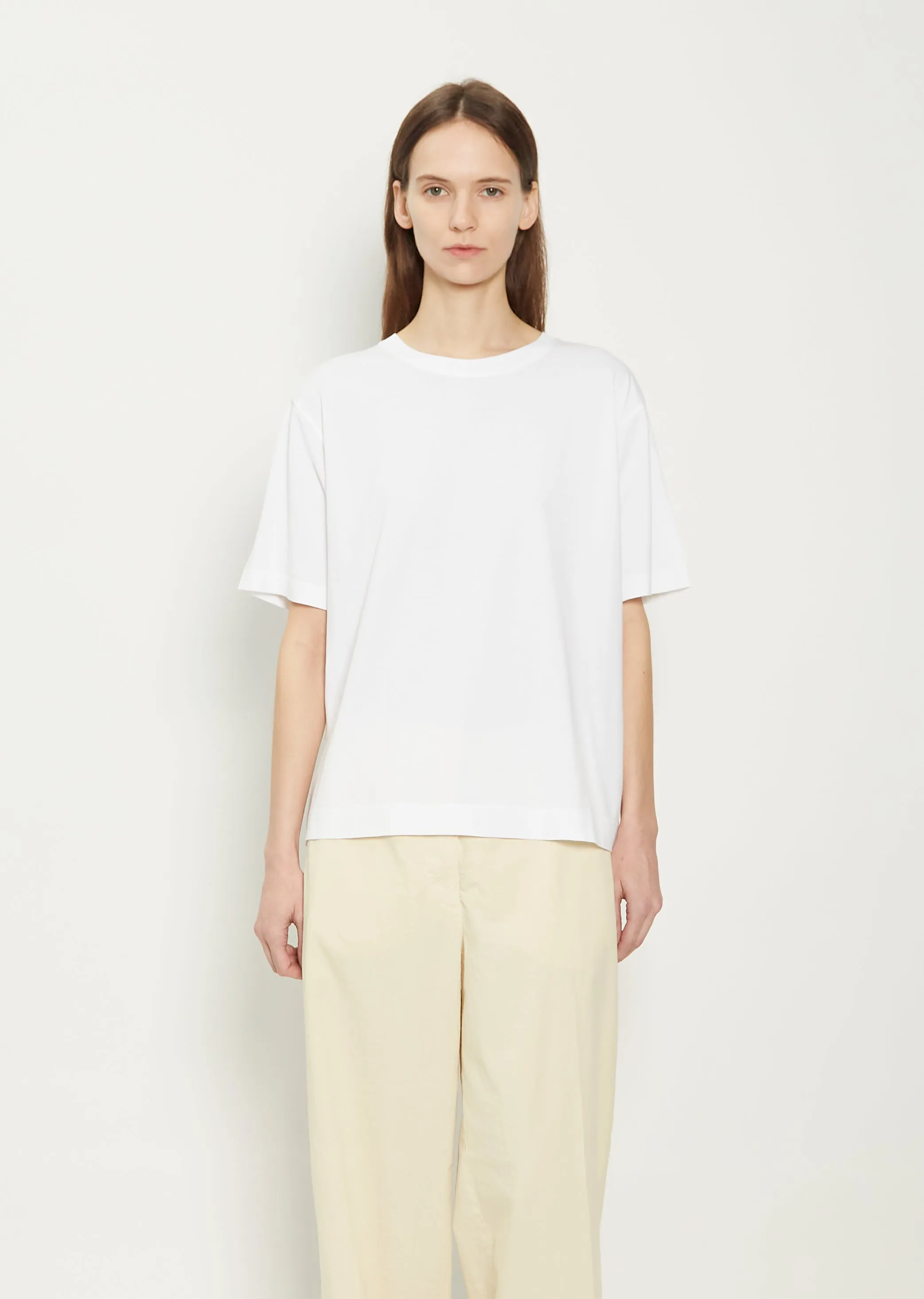 Heydu Cotton T-Shirt —White