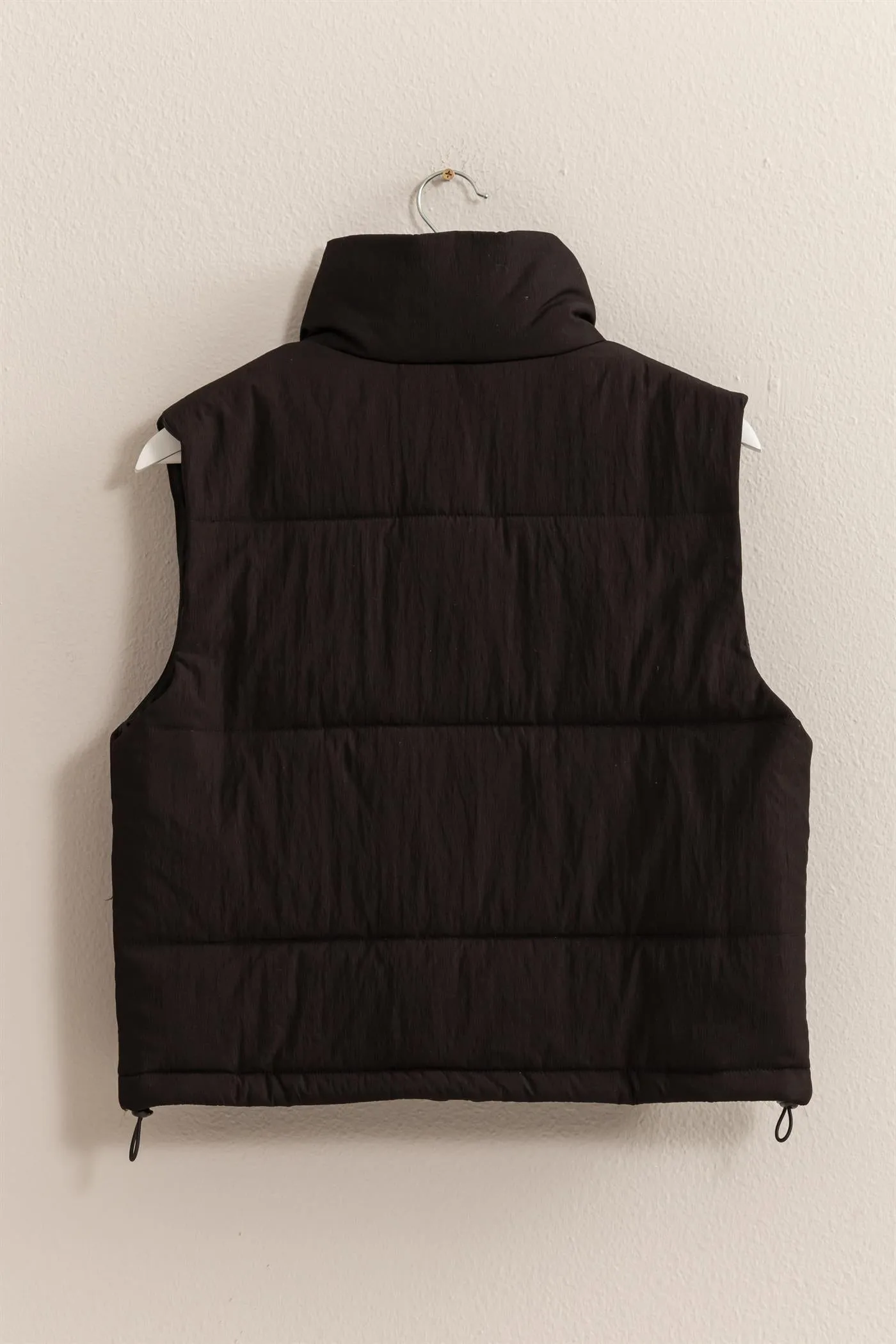 HF24F520-Puffer Vest With Zipper