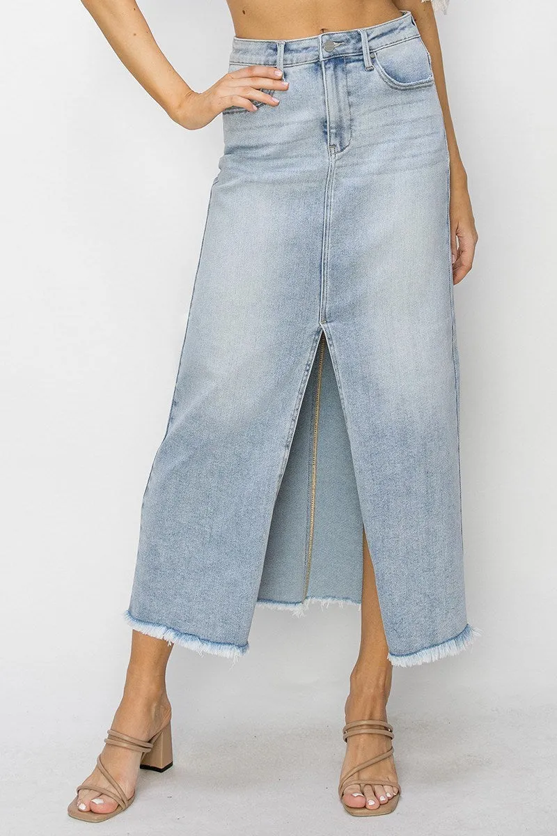 High Rise Long Skirt
