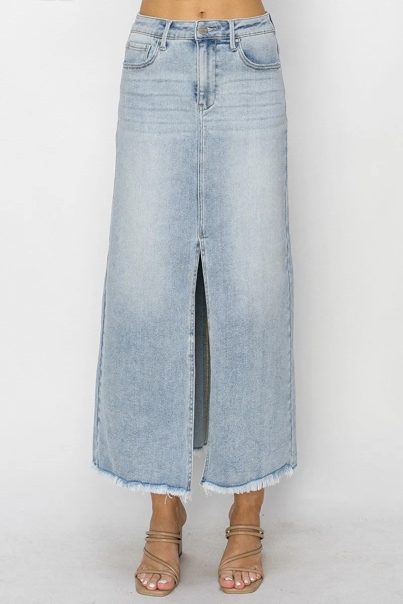 High Rise Long Skirt