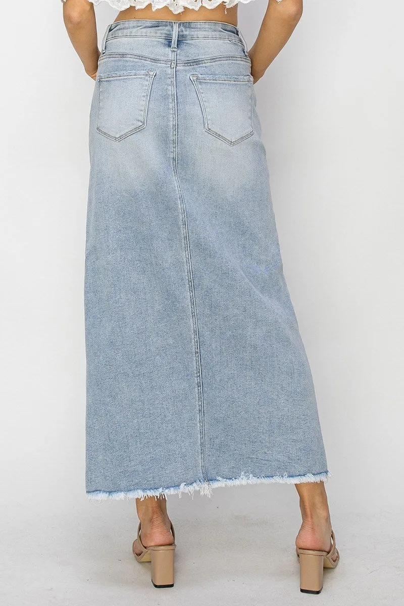 High Rise Long Skirt