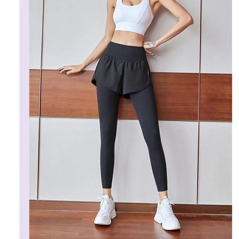 High Waisted Women Yoga Pants Quick-Drying Sports Tights