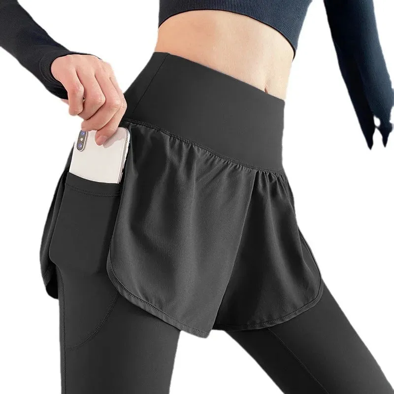 High Waisted Women Yoga Pants Quick-Drying Sports Tights