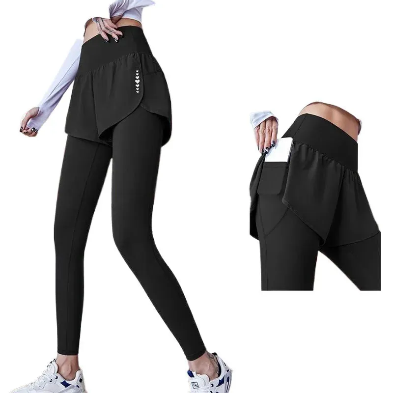 High Waisted Women Yoga Pants Quick-Drying Sports Tights