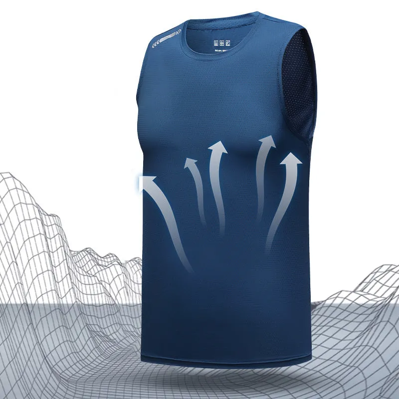 Ice Silk Quick-Drying Fitness Vest