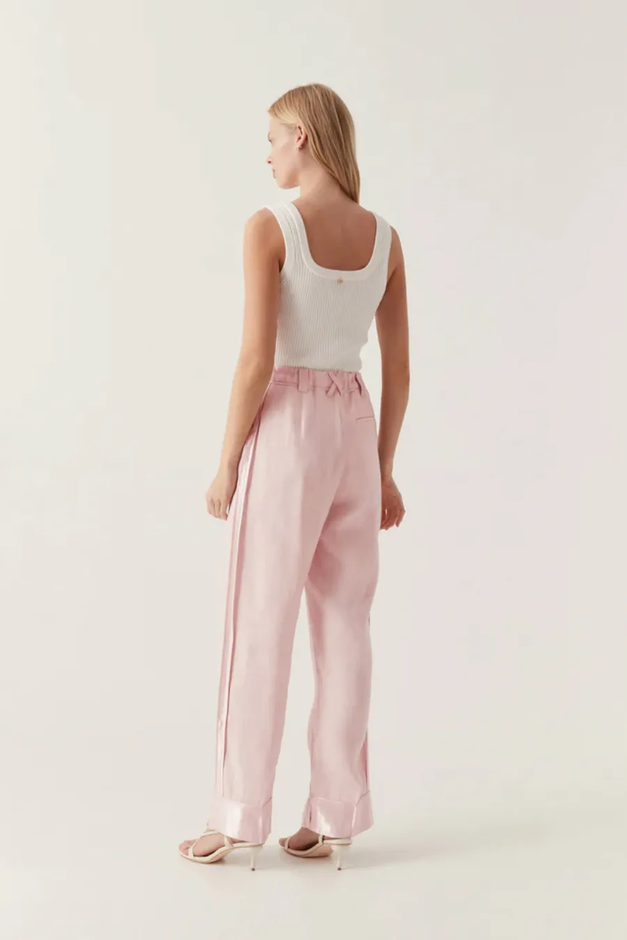 Insight Deconstructed Pants Soft Pink