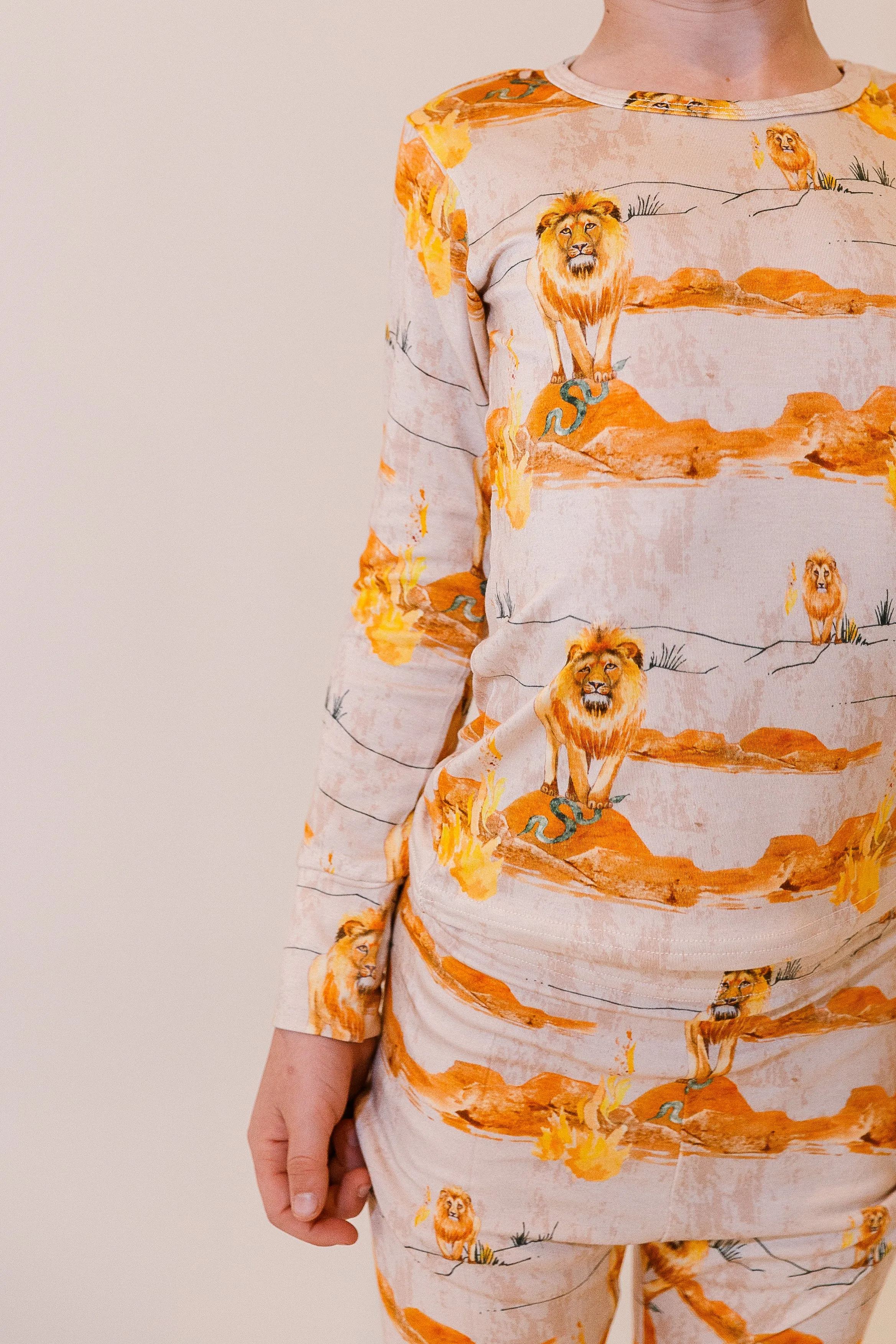 Lion of Judah Long Sleeve Pajamas