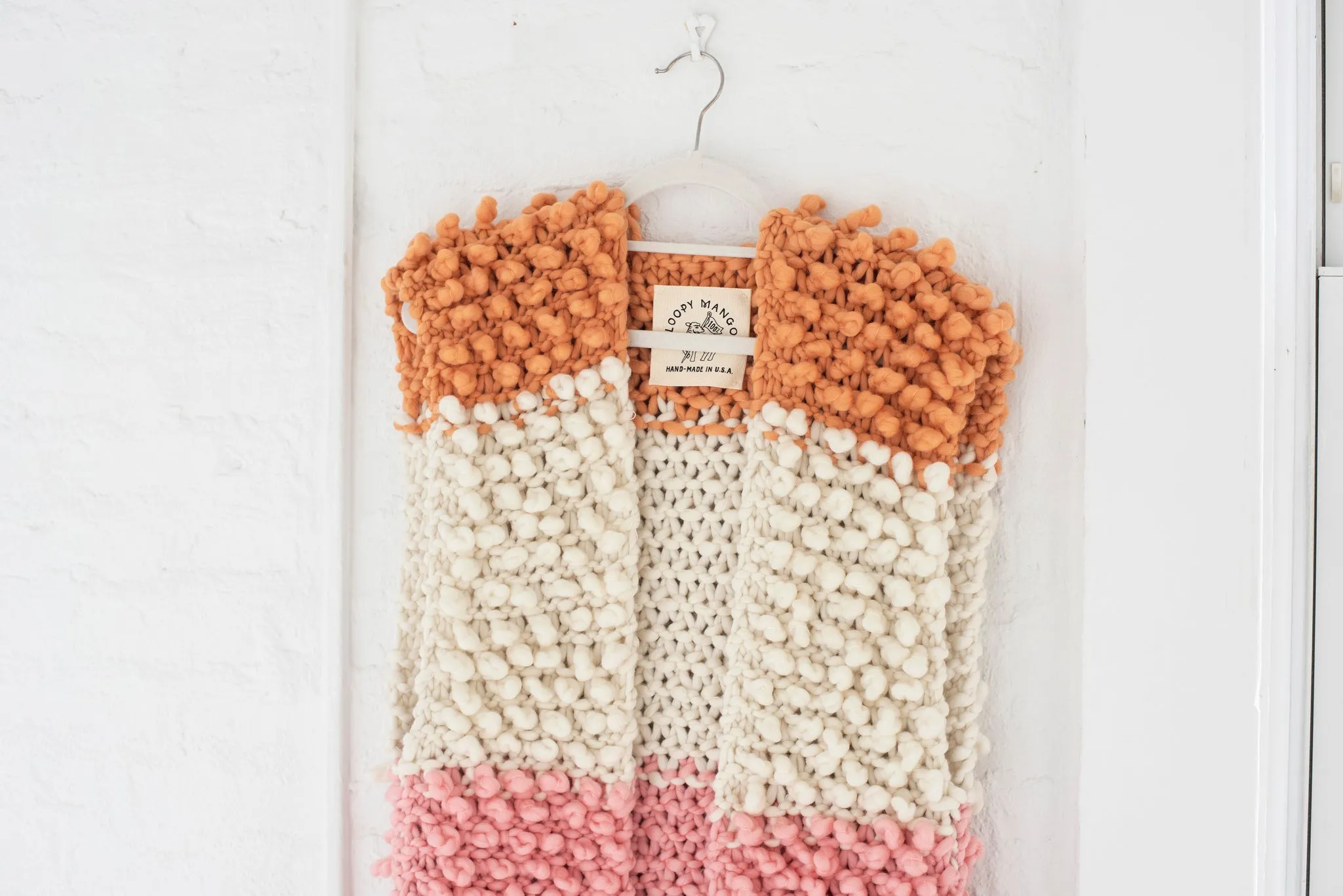 Loopy the Loop Vest PATTERN- Merino No. 5