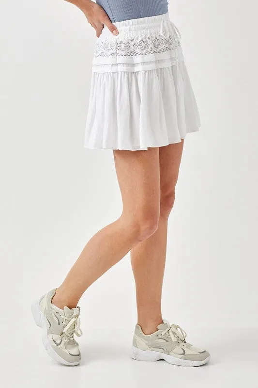 Meet Me At Midnight Detail Skirt
