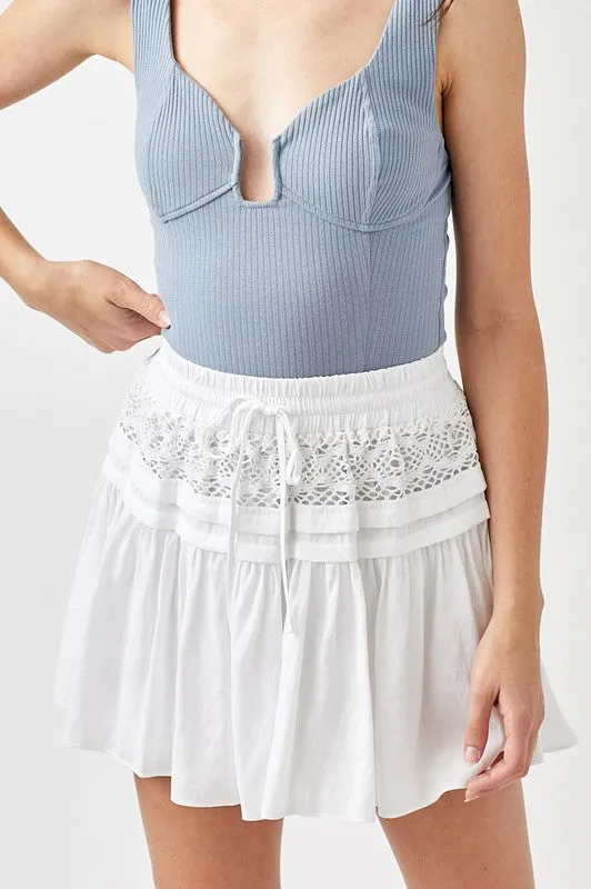 Meet Me At Midnight Detail Skirt
