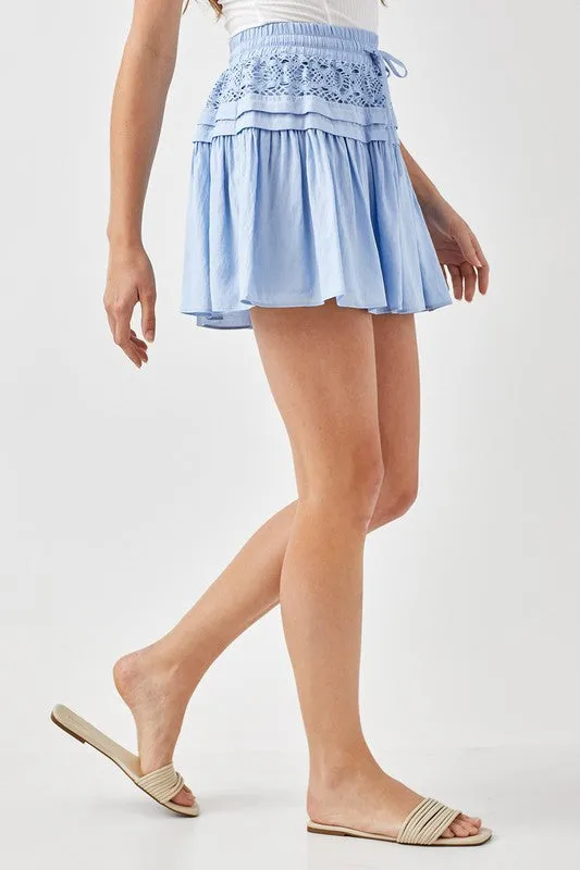 Meet Me At Midnight Detail Skirt