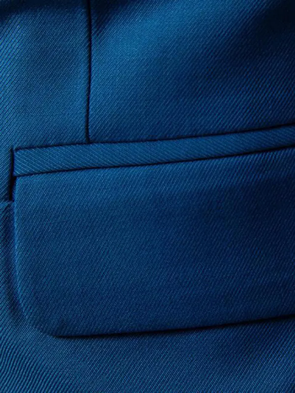 Men's Business Slim Suit Jacket Single Suit