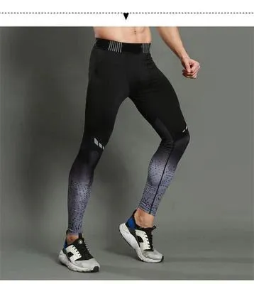 Men's Trousers, Sports Pants, Compression Pants, Tight Yoga Pants, Fitness Running Clothes, Cycling Clothes, Quick-drying Pants