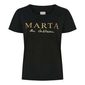 MT-002-S Marta du Cháteau jeanette tee black