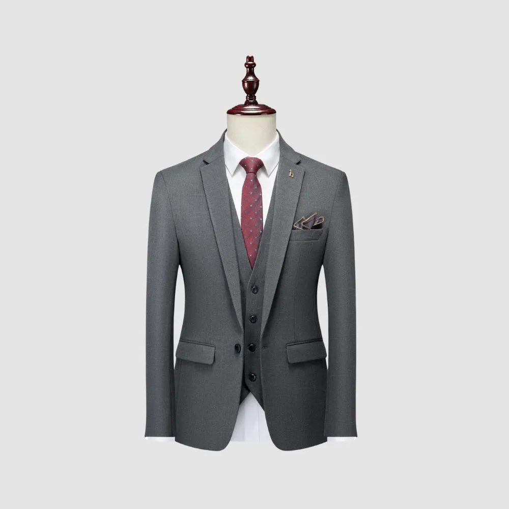 MV Elegant Slim Fit Business Formal Suit