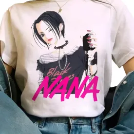 Nana Japanese Anime Round Neck Short Sleeve T Shirt