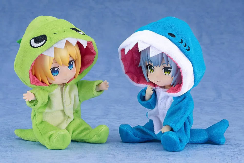 Nendoroid Accessories For Nendoroid Doll Figures Outfit Set: Kigurumi Pajamas Shark