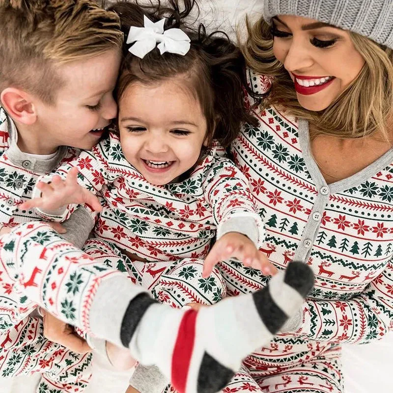 New Christmas Family Matching Pajamas