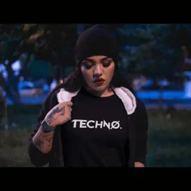 'New Techno' T-Shirt (schwarz / Frauen)
