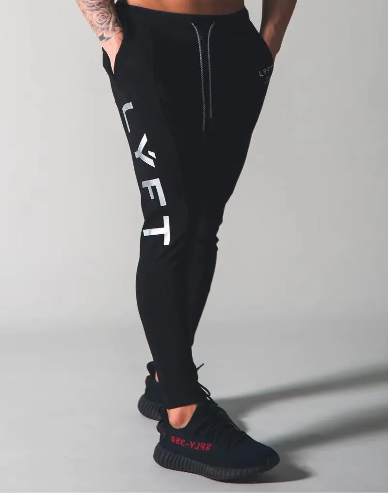 Newly Designed Fusion Muscle Fitness Pants Mens Spring and Fall Sports Casual Pants