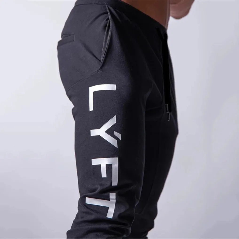 Newly Designed Fusion Muscle Fitness Pants Mens Spring and Fall Sports Casual Pants