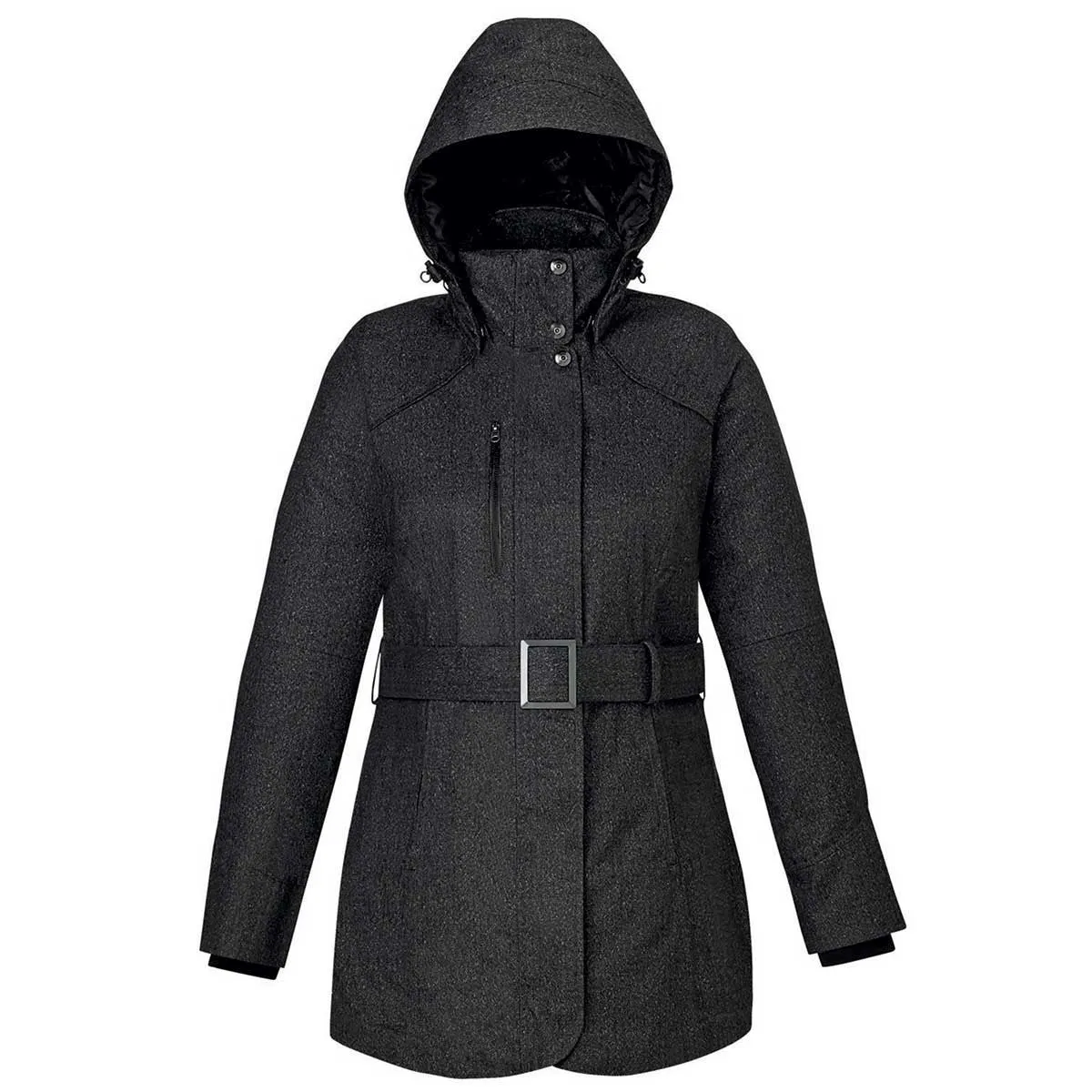 North End Women's Carbon Heather Jacket with Heat Reflect Technology