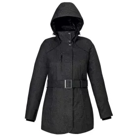 North End Women's Carbon Heather Jacket with Heat Reflect Technology