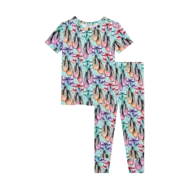Posh Peanut Basic Short Sleeve Pajamas - Irina
