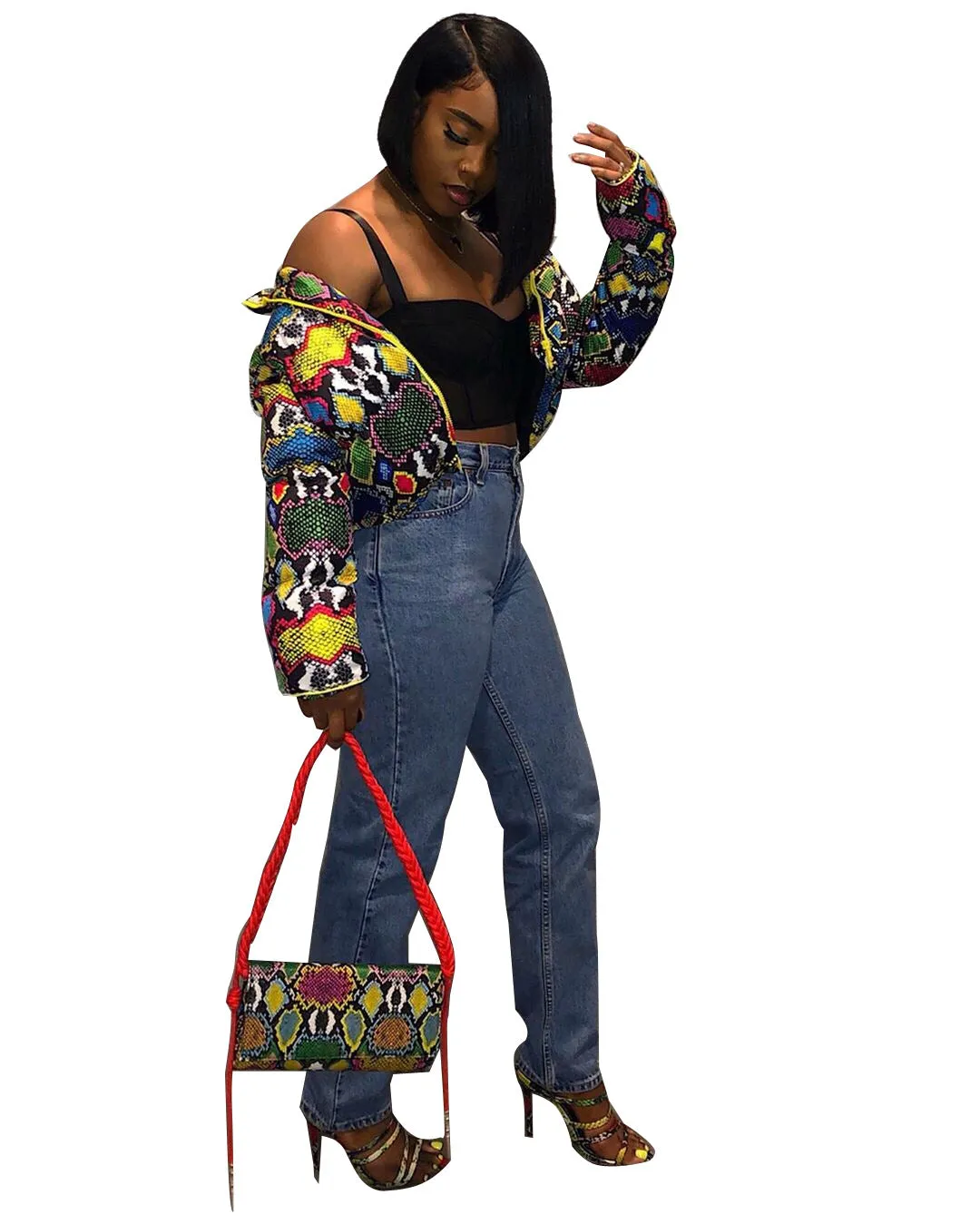 Printed Padded Jacket