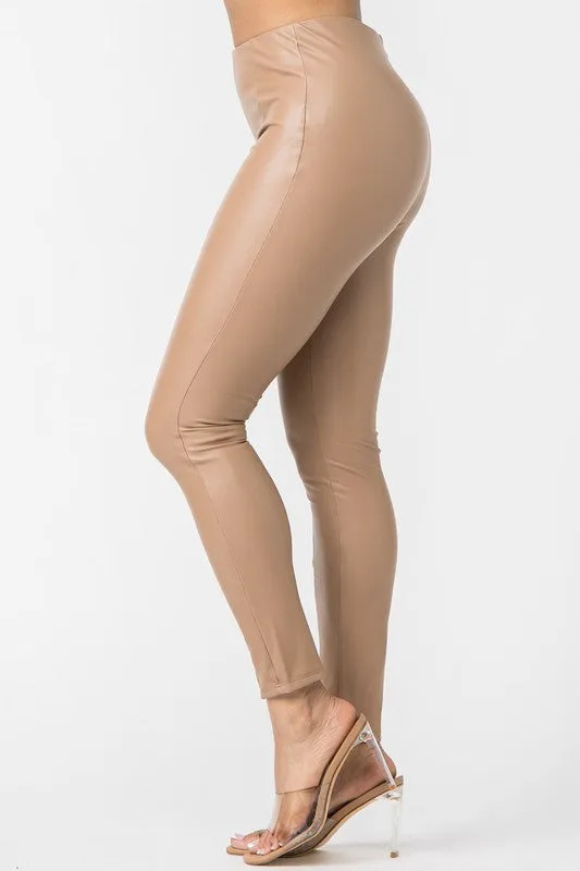 PU SKINNY PANTS
