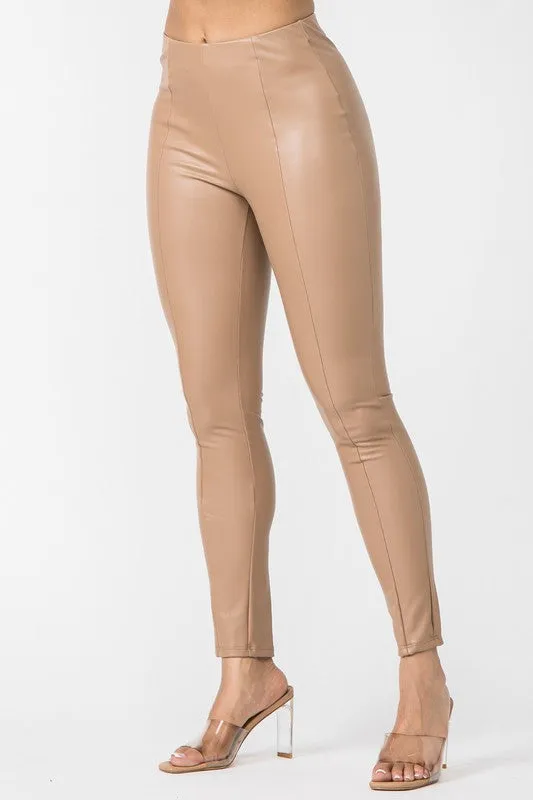PU SKINNY PANTS