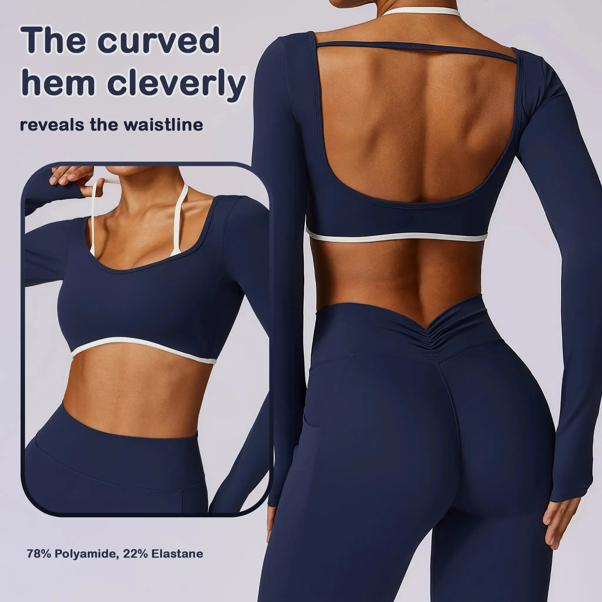 Quick-drying Beauty Back Yoga Tops