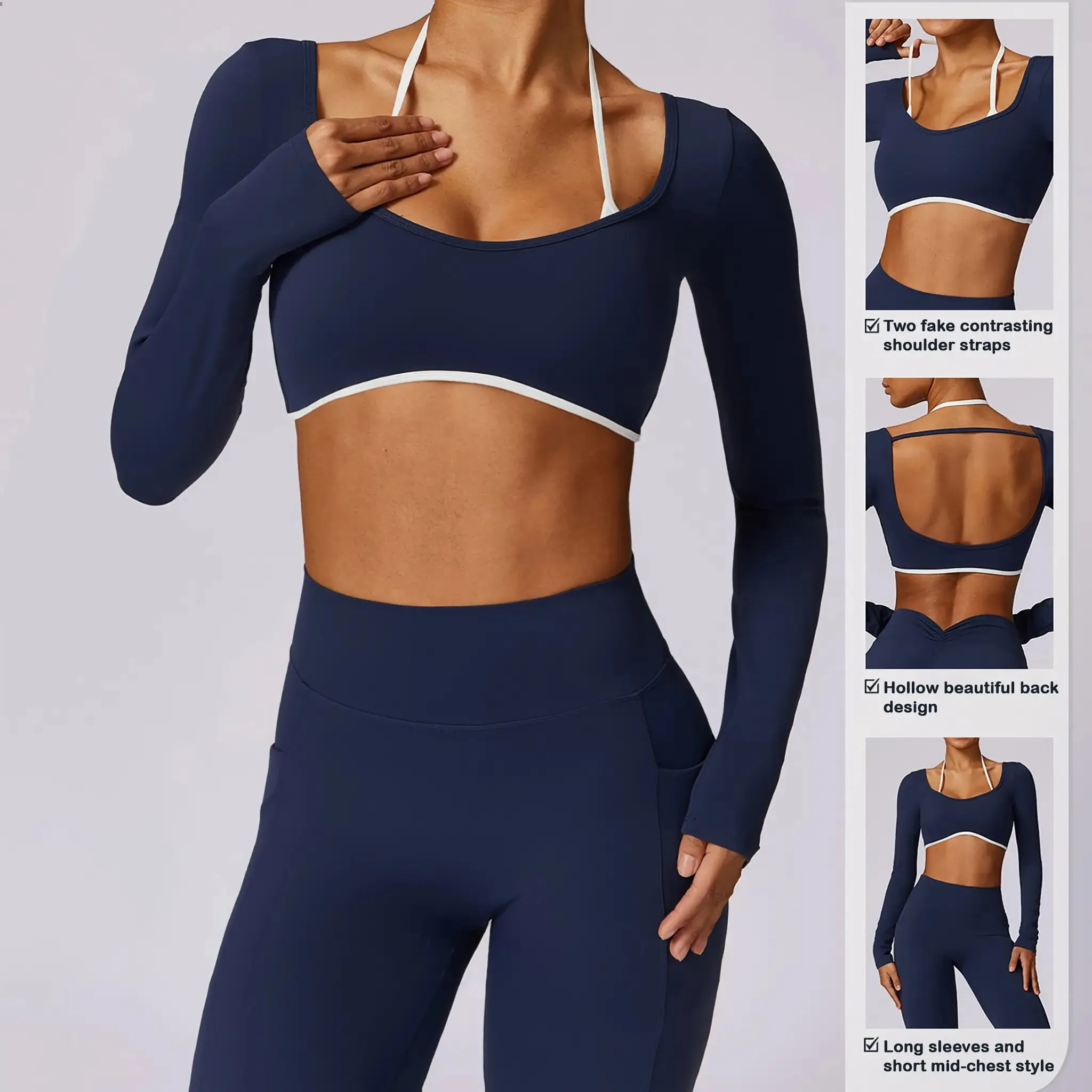 Quick-drying Beauty Back Yoga Tops