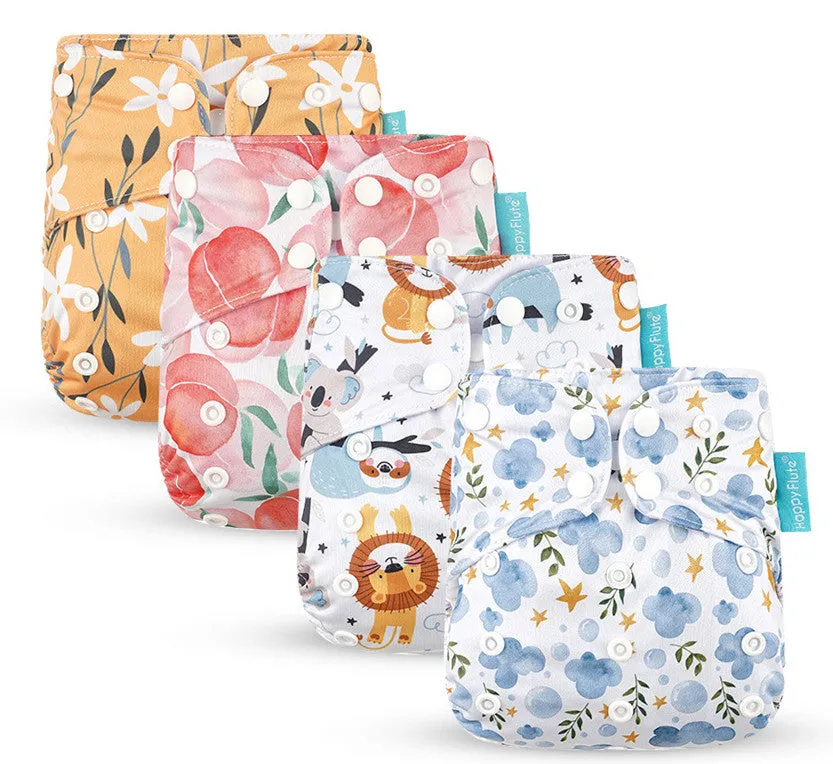 Quick-drying Napped Fabric Breathable And Comfortable Pattern Baby Learning Pants
