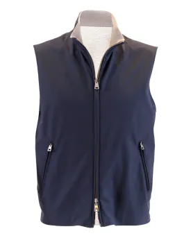 Reversible Vest - Navy/Grey